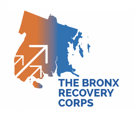 The Bronx Recovery Corps logo.